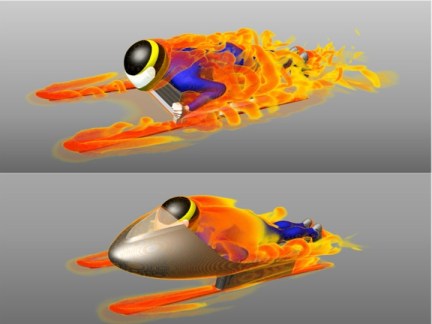 Guy Martin sled CFD