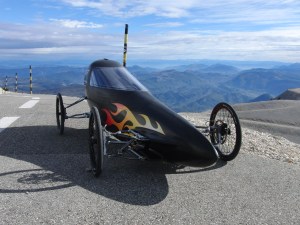 The finished racer (photo Christina King)