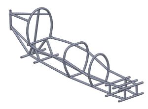 Gravity racer frame design (image Heather Driscoll)