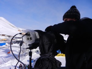 Temperatures were low, we even gave our Phantom cameras thermal jackets