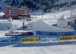 The jump itself was formidable